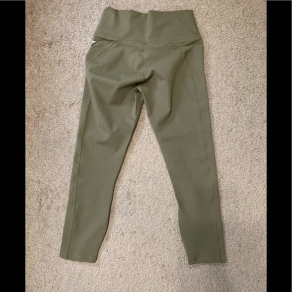 Fabletics Forest Green Power hold Pants Small